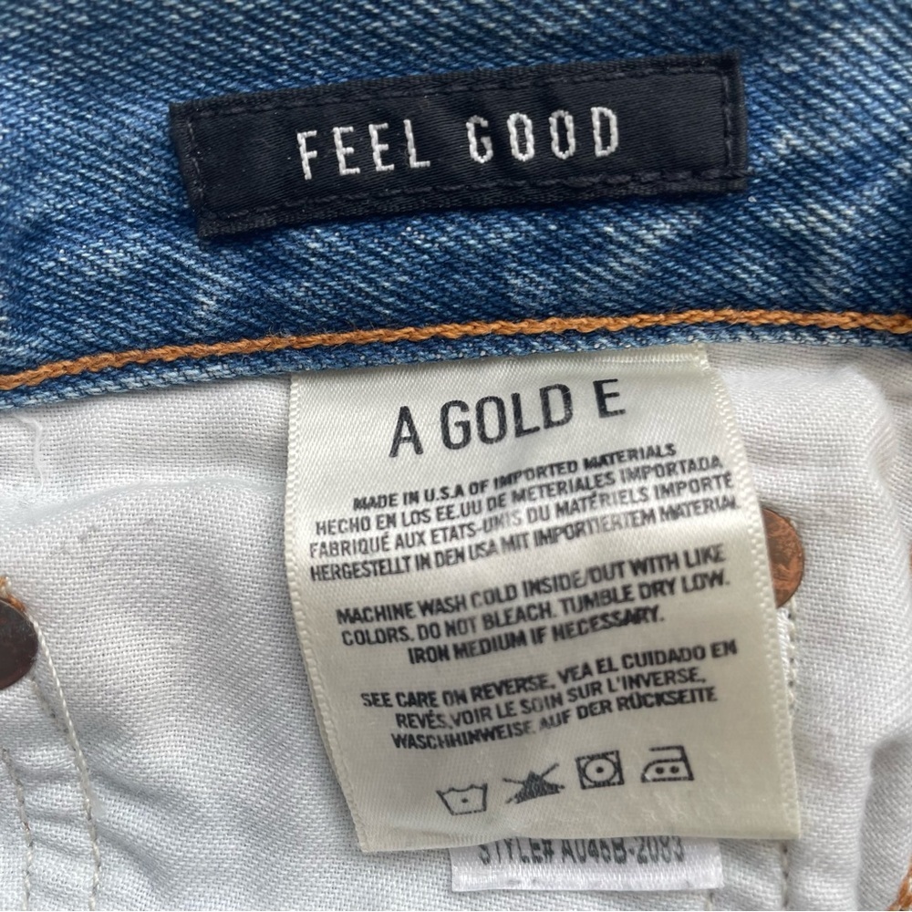 Agolde Jamie Feel Good High Rise Classic Jeans - Picture 9 of 10